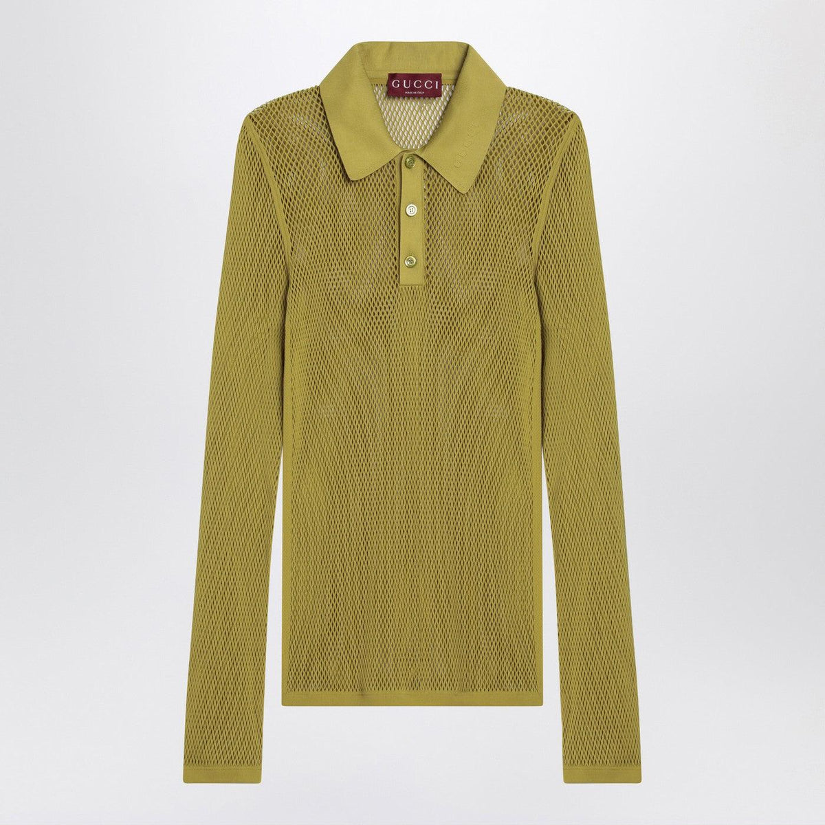 GUCCI Long Sleeve Shirt Men’s Casual Button-Down Cotton