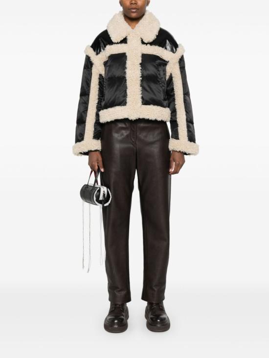 STAND STUDIO Faux Shearling Jacket for Women 66309866989110 DOM