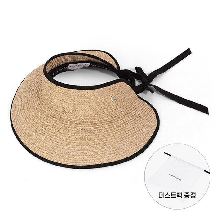 HELEN KAMINSKI Women’s Straw Visor Sun Cap HAT50220 NTM