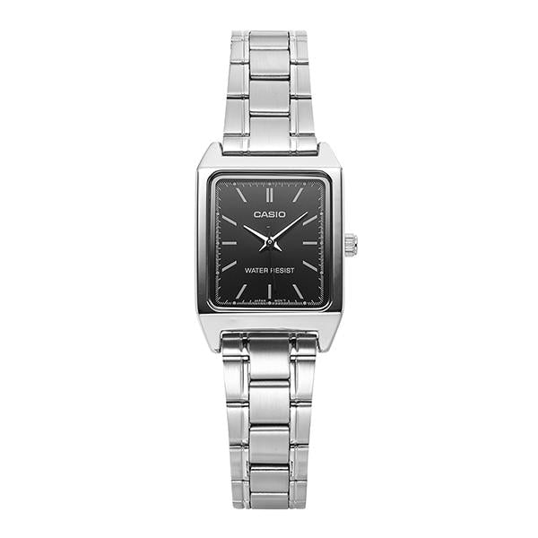 Casio Black Dial Stainless Steel Women’s Watch LTP V007D 1EUDF