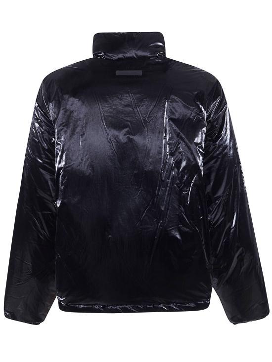 Fear of God Metallic Black Down Puffer Jacket for Women