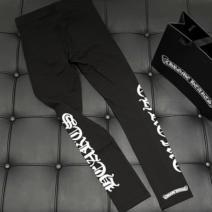 Chrome Hearts Printed Horseshoe Motif Leggings