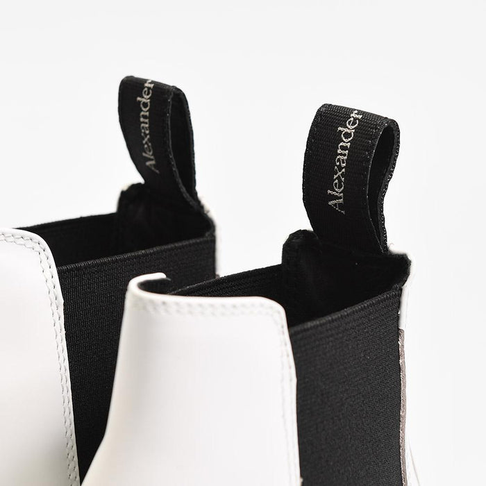 Alexander Mcqueen Hybrid Chelsea Boots White