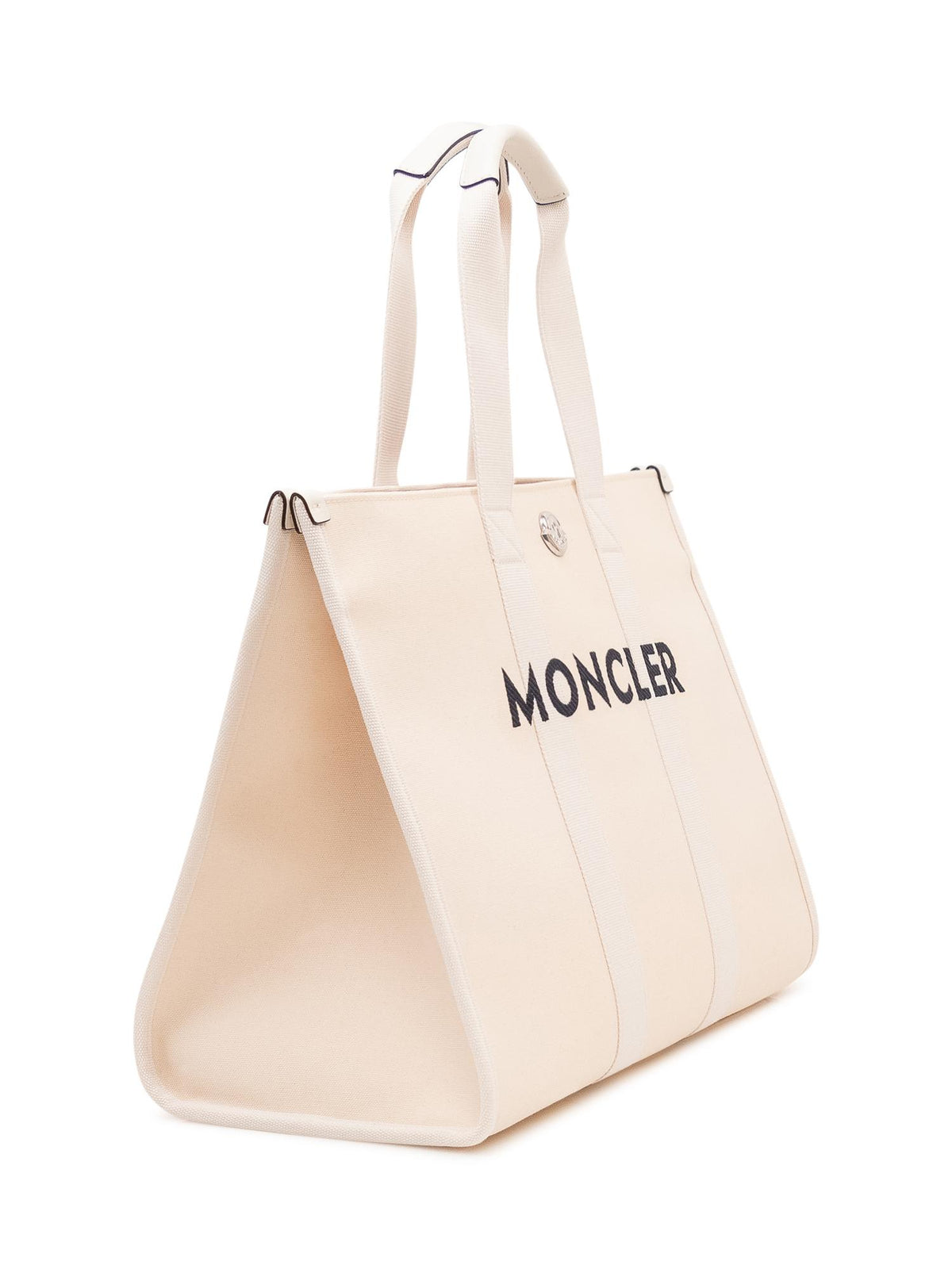 Moncler Leather Tote Bag White Men’s Handbag
