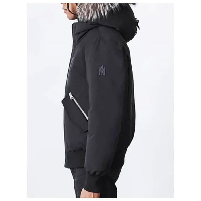 Mackage Dixon X Black Silver Down Puffer Jacket DIXONX
