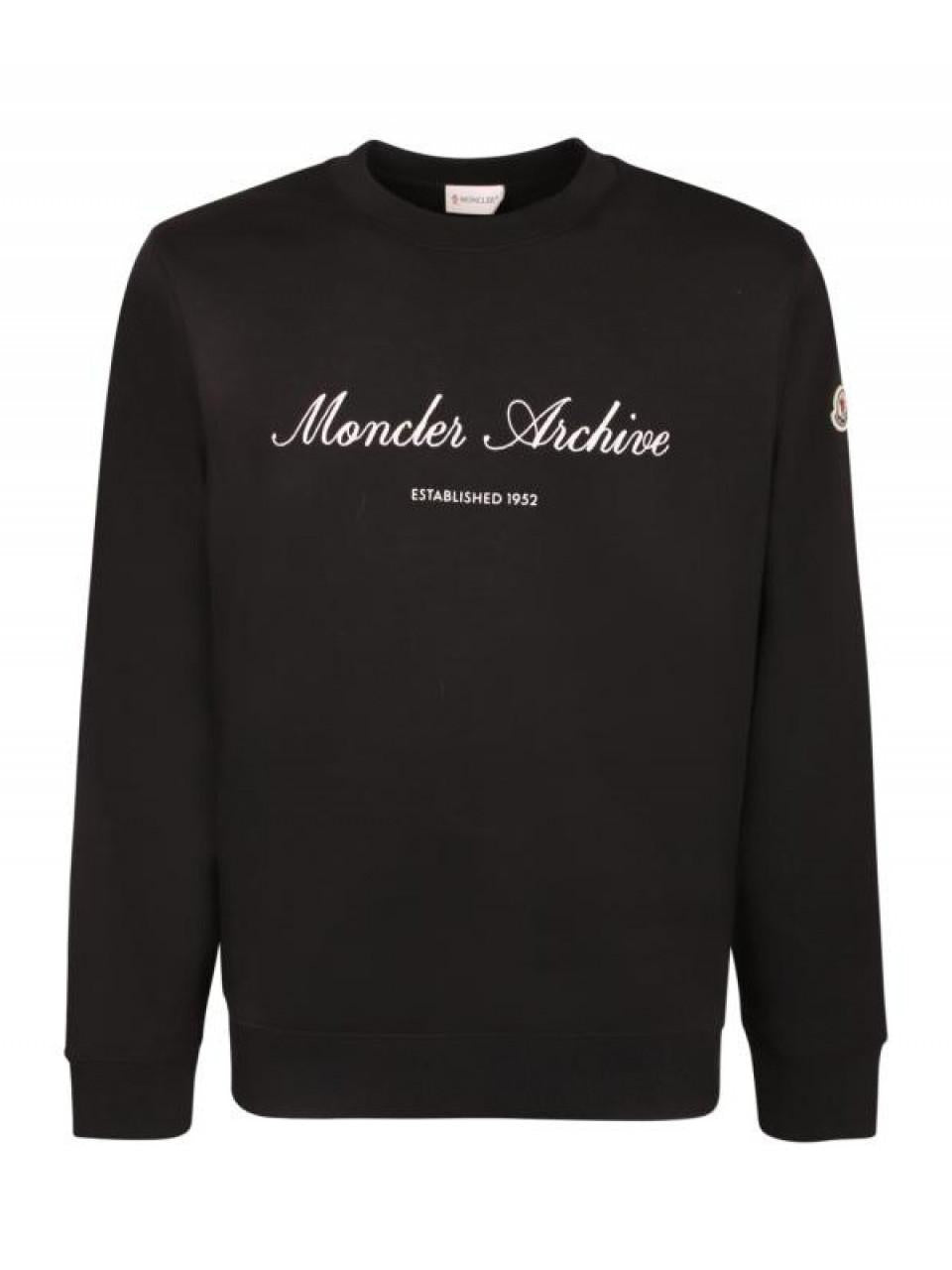 Moncler Cotton Blend Logo Sweatshirt