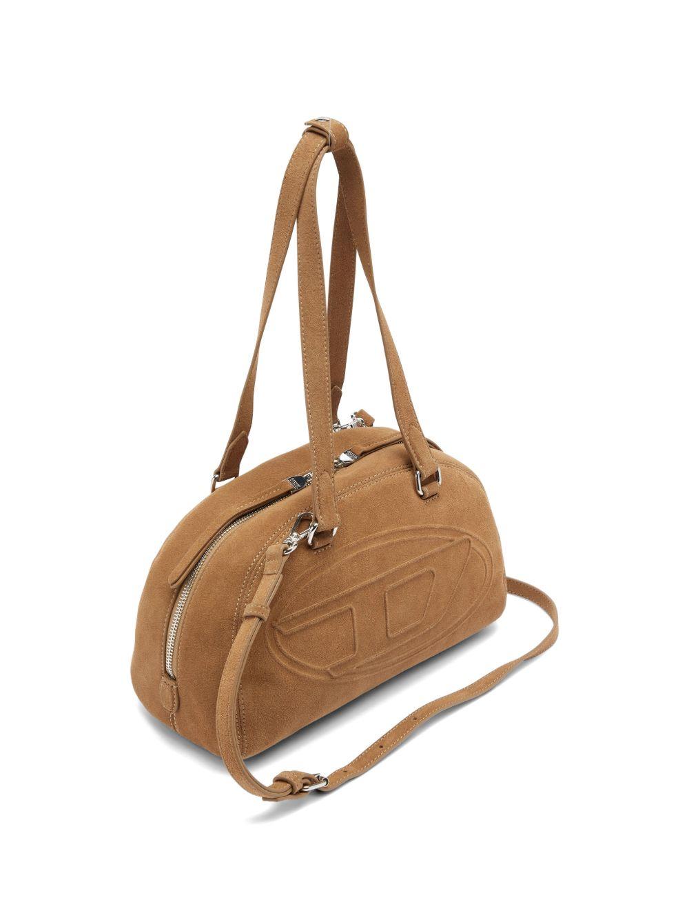 DIESEL Black Leather Shoulder Bag