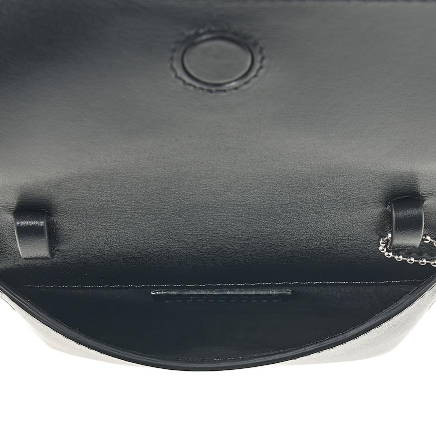 Y PROJECT Y Logo Mini Crossbody Bag Black Silver WBAG16 S24 S27