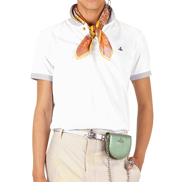 Vivienne Westwood Red Cotton Polo Shirt