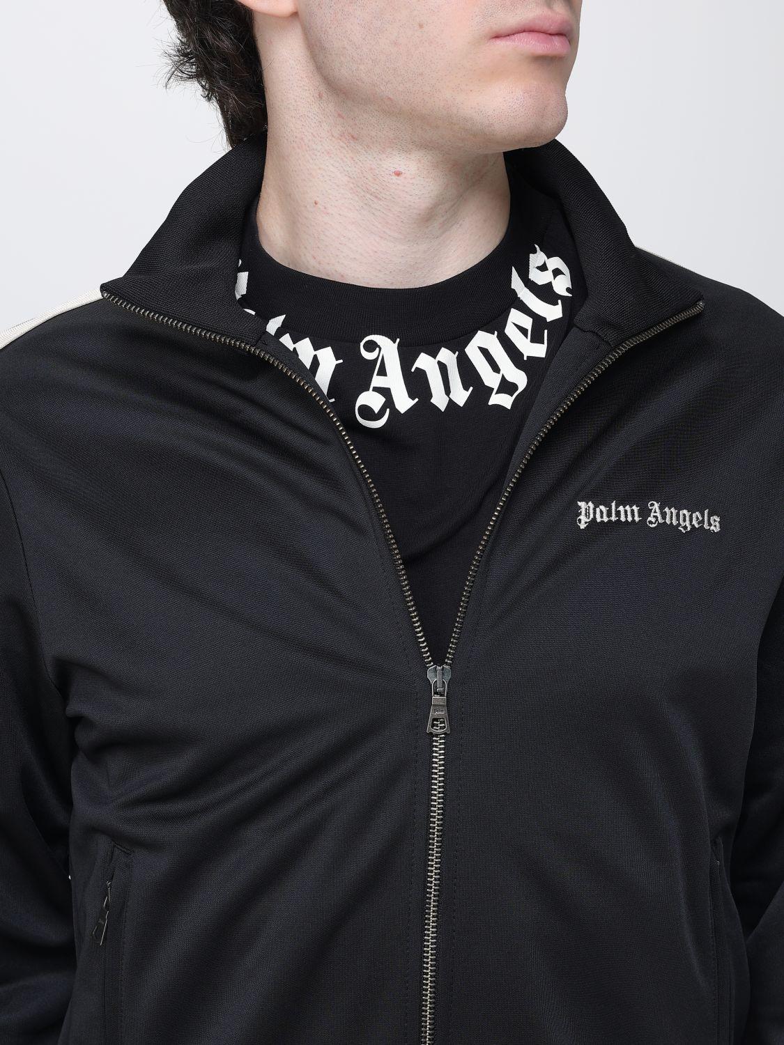 Palm Angels Black Training Sweatpants Joggers for Men