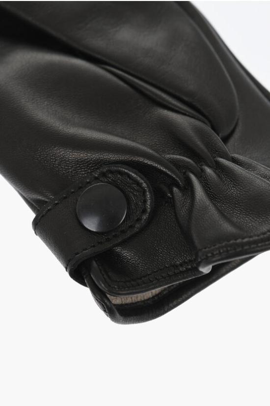 DIESEL Black Knit Gloves Women’s Fashion Accessories A12826 0AKAN 9XX BLACK DOM