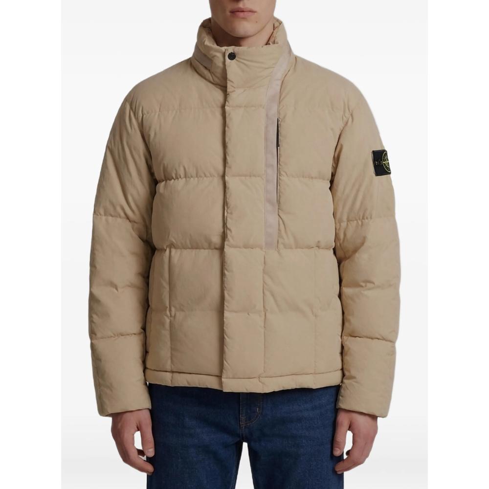 STONE ISLAND Nylon Down Puffer Jacket Blue Men’s