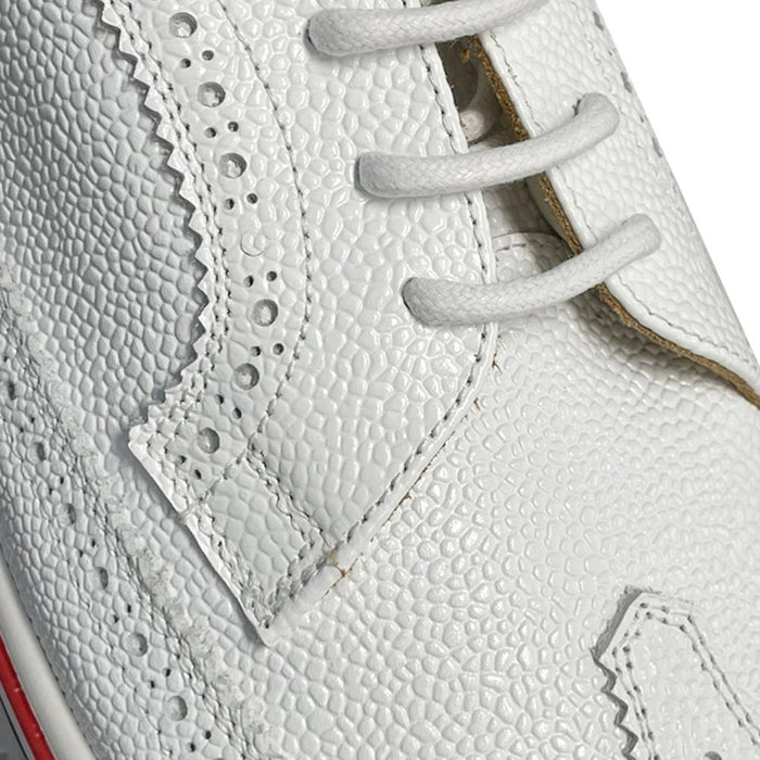 THOM BROWNE Men's Calf Leather Longwing Brogue Shoes MFD248A 05584 100