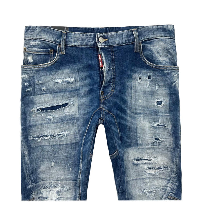 Dsquared2 Tidy Biker Jeans Denim Pants for Men S74LB1438