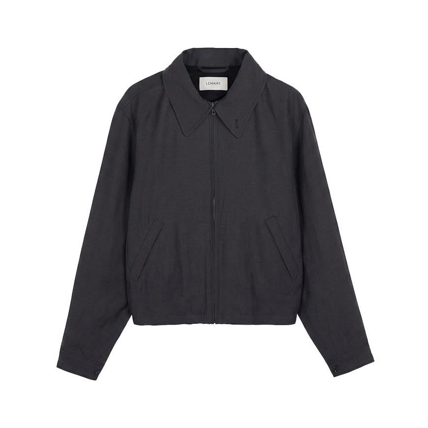 Lemaire Men’s Short Bomber Jacket Black