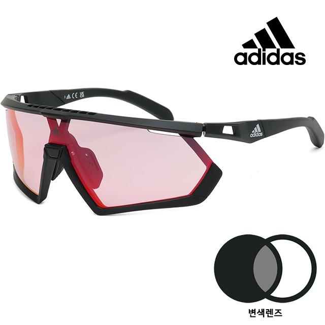 Adidas Photochromic Pink Mirror Sports Sunglasses Unisex