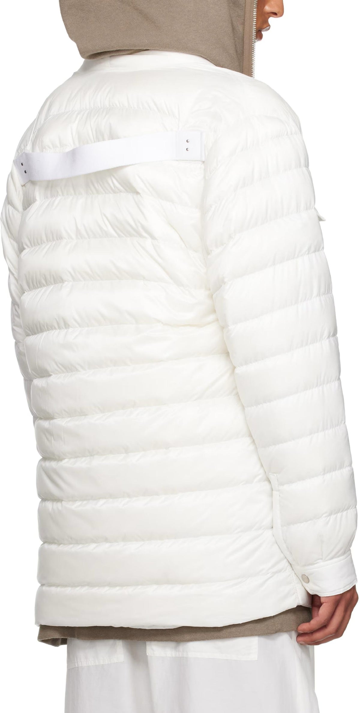Moncler Milk Down Puffer Overshirt Jacket M4426 41 2F00001 M4426 041