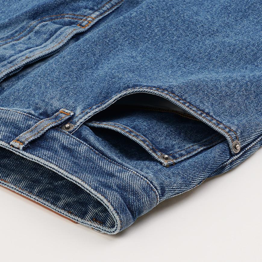 LOEWE Men’s Anagram Baggy Jeans Denim Pants H526Y11X97 5320