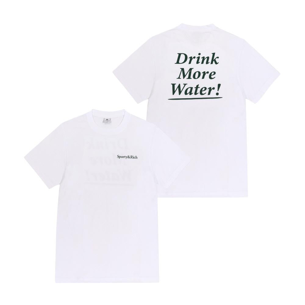SPORTY&RICH Unisex Short Sleeve T-Shirt TO043606300WH01 WHITE