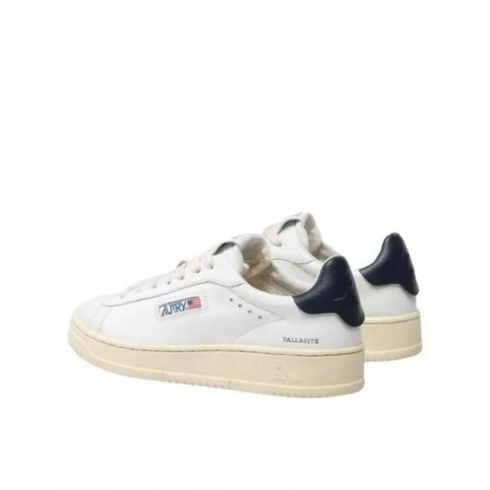 AUTRY Dallas Low Sneakers White Leather Women’s Low-Top