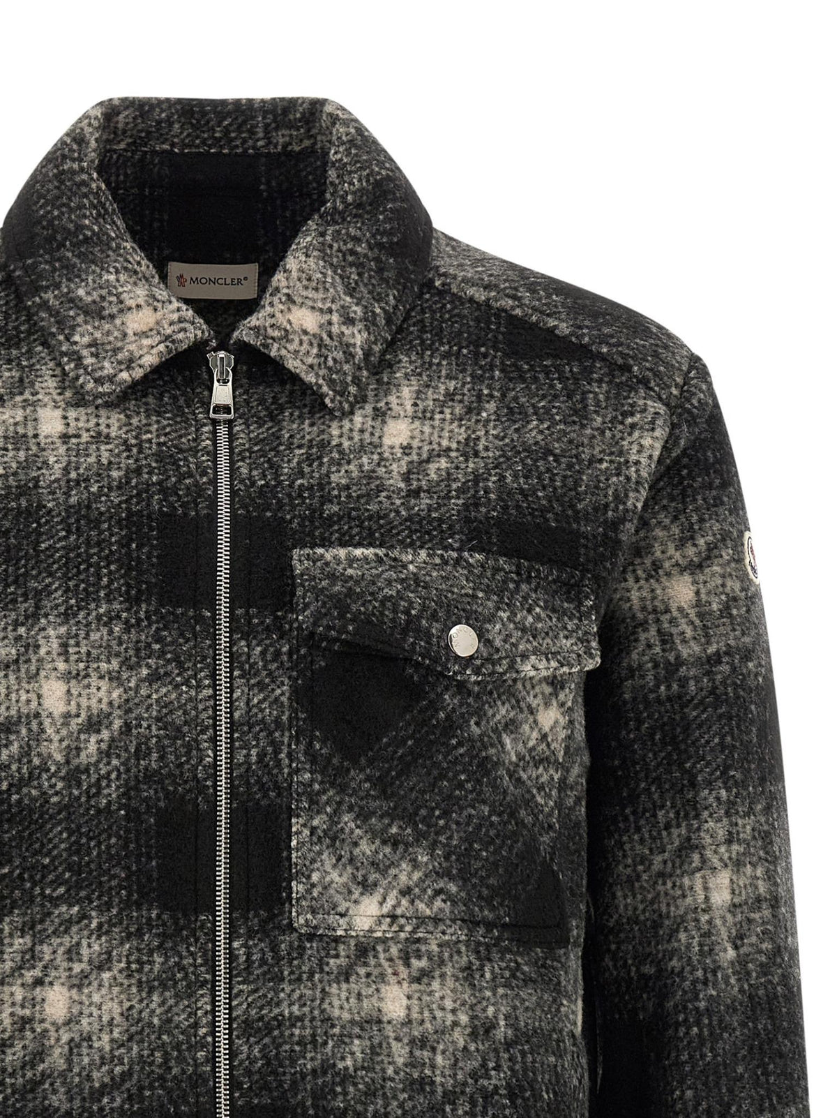 Moncler Black Casual Jacket for Men