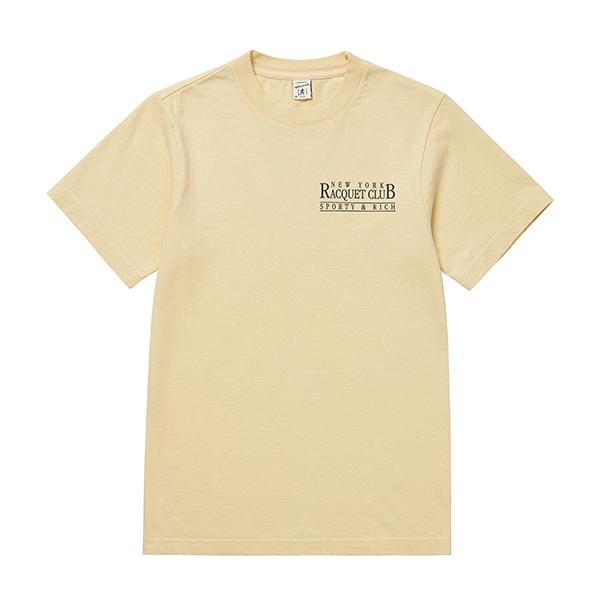 SPORTY&RICH Unisex Short Sleeve T-Shirt TS922AL