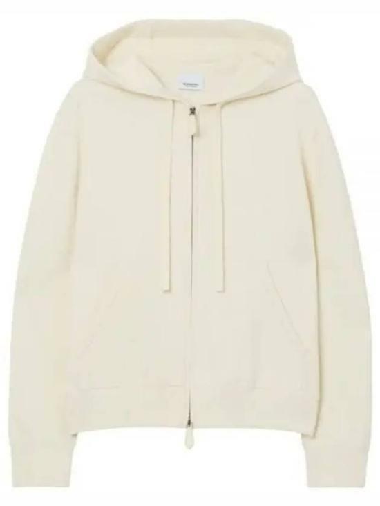 BURBERRY Cashmere Blend Zip Hoodie Women’s 8079359