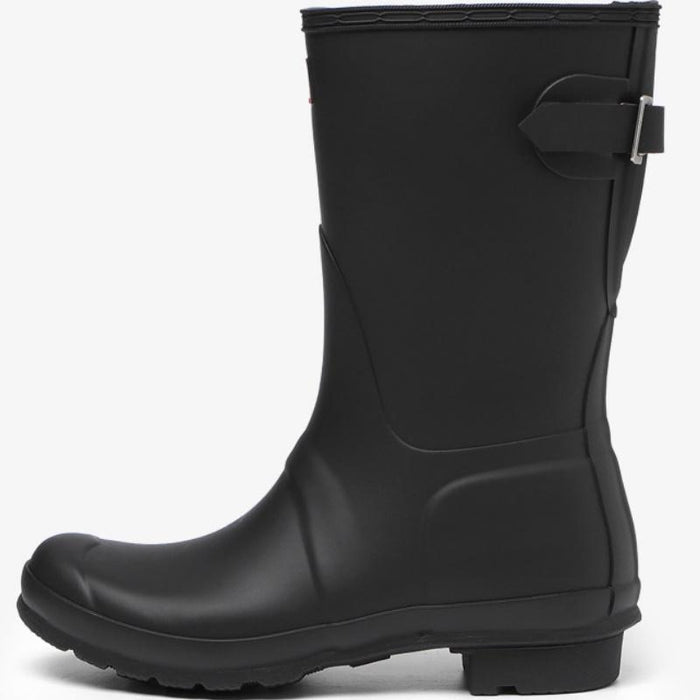 HUNTER Original Short Back Rain Boots Women’s WFS1013RMA BLK