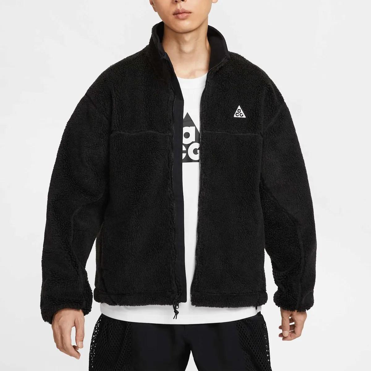 Nike ACG Kanwell Windproof Fleece Jacket Black