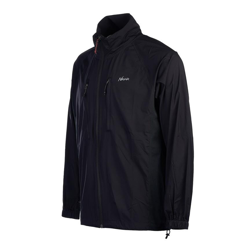 NANGA Men’s Hybrid Tech Hike Zip Jacket Blue NW2311 1E508 BLK