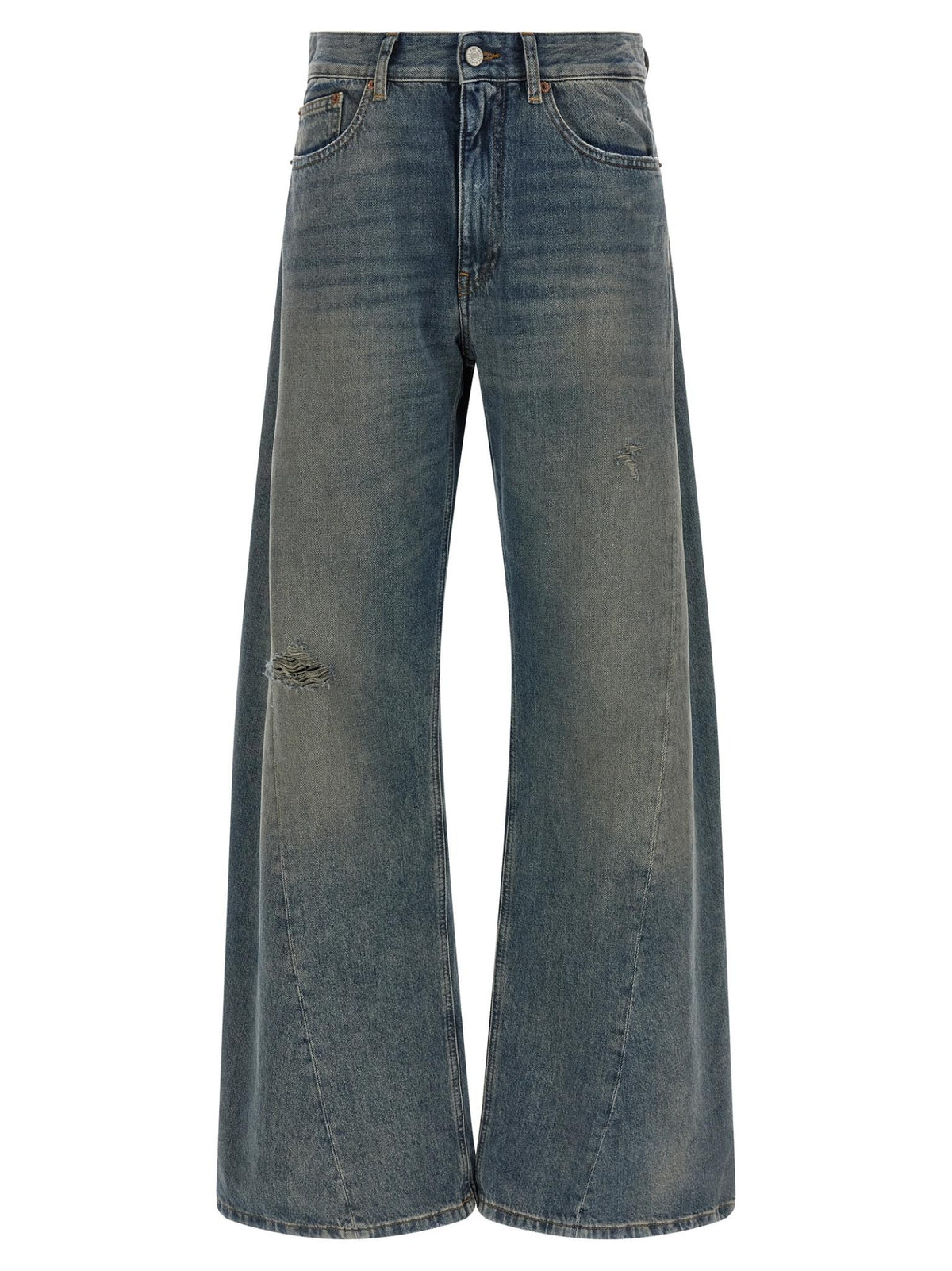 Maison Margiela Blue Denim Cropped Jeans Women’s