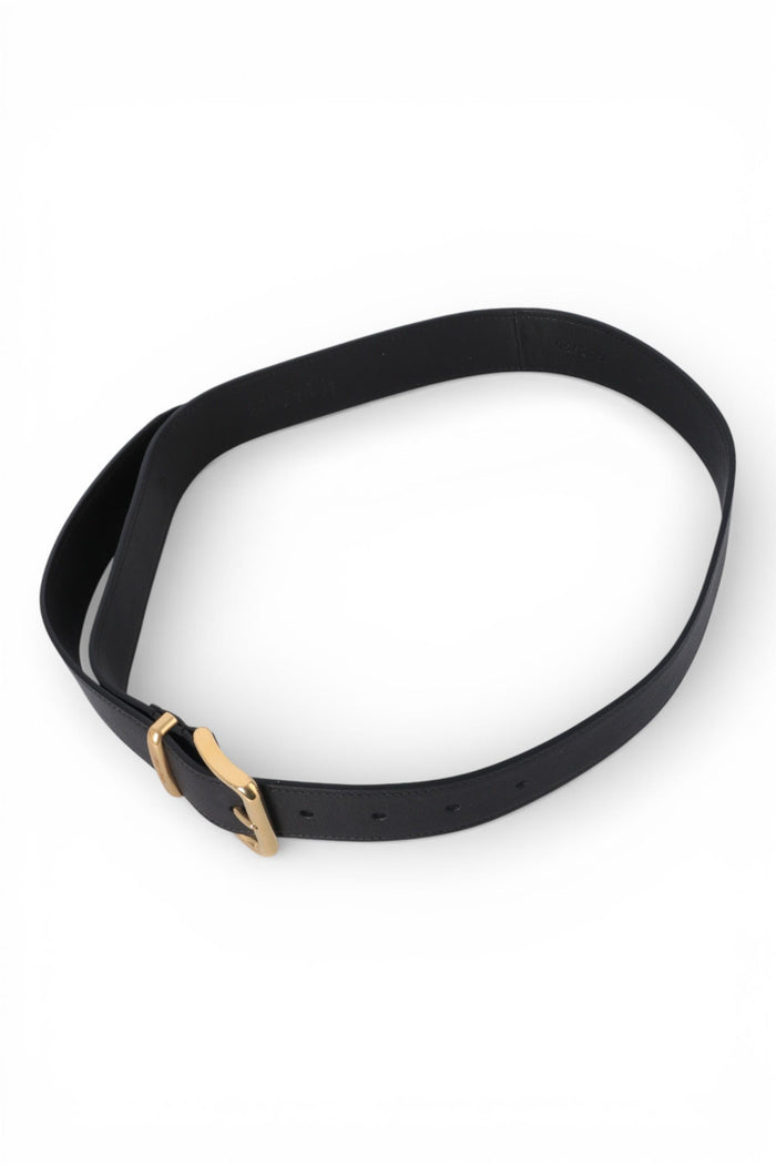 Miu Miu Black Leather Belt 5CC536 EFX F0002
