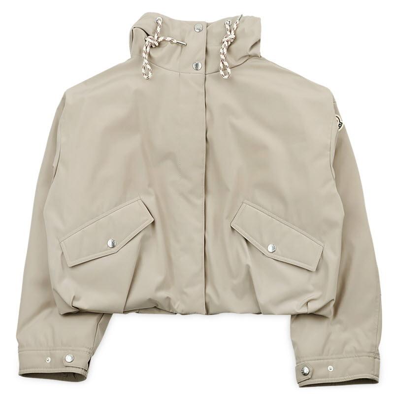 Moncler Women’s Eucalyptus Short Down Puffer Jacket Beige 1A00018 5994N 204
