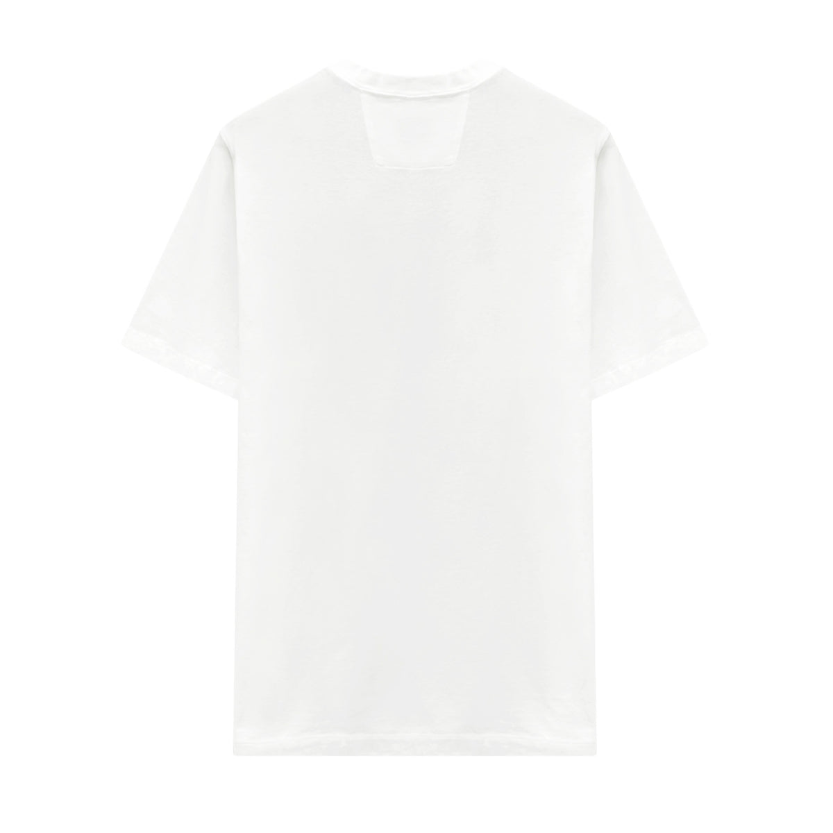 CP Company Label Logo Print Short Sleeve T-Shirt White Men