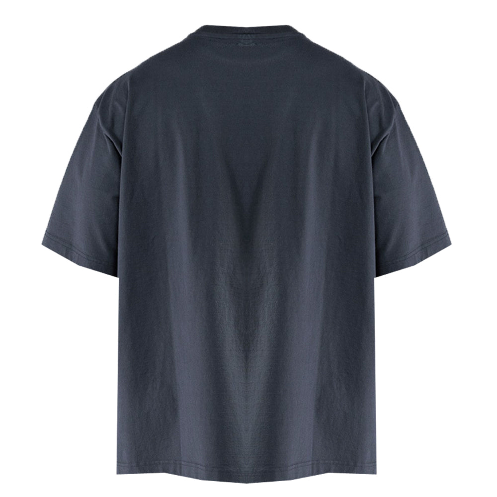 Acne Studios Men's Faded Black Black Hole Graphic T-Shirt BL0284 BM0