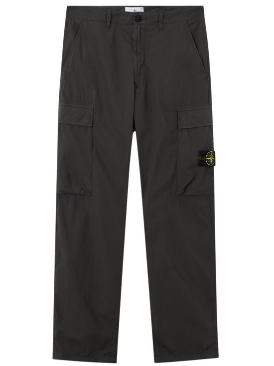 STONE ISLAND Charcoal Straight Classic Pants