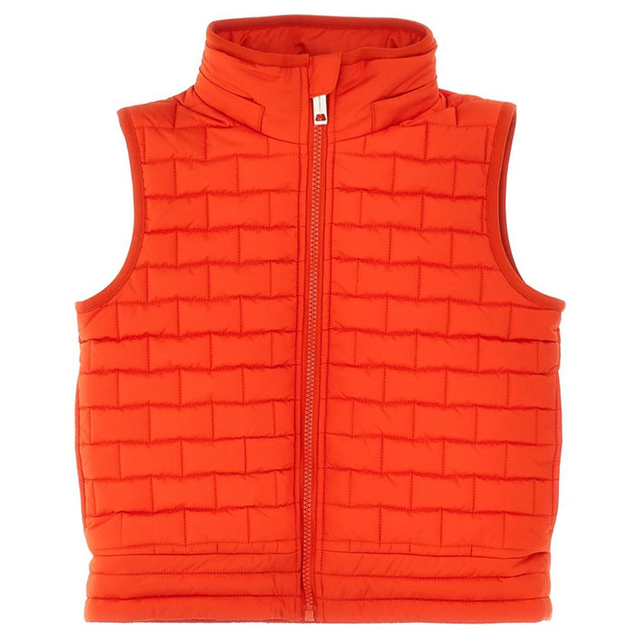 BURBERRY Women’s Quilted Puffer Vest with Back Logo