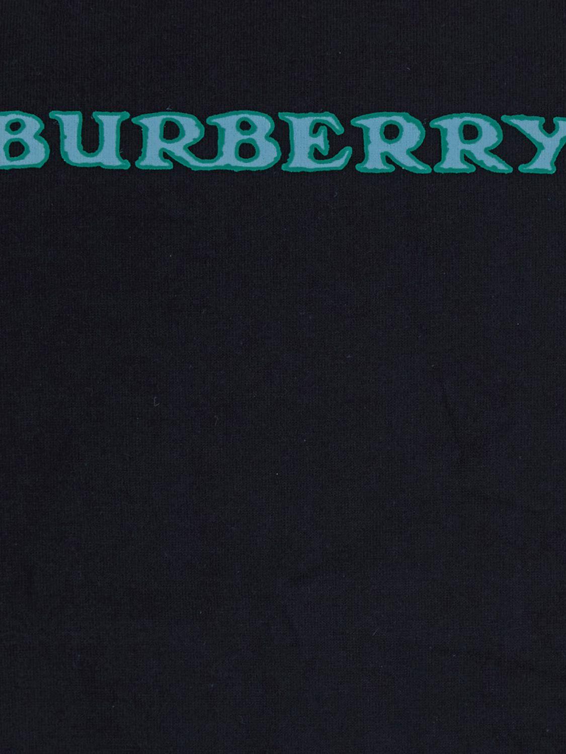 BURBERRY Short Sleeve Cotton T-Shirt Men White