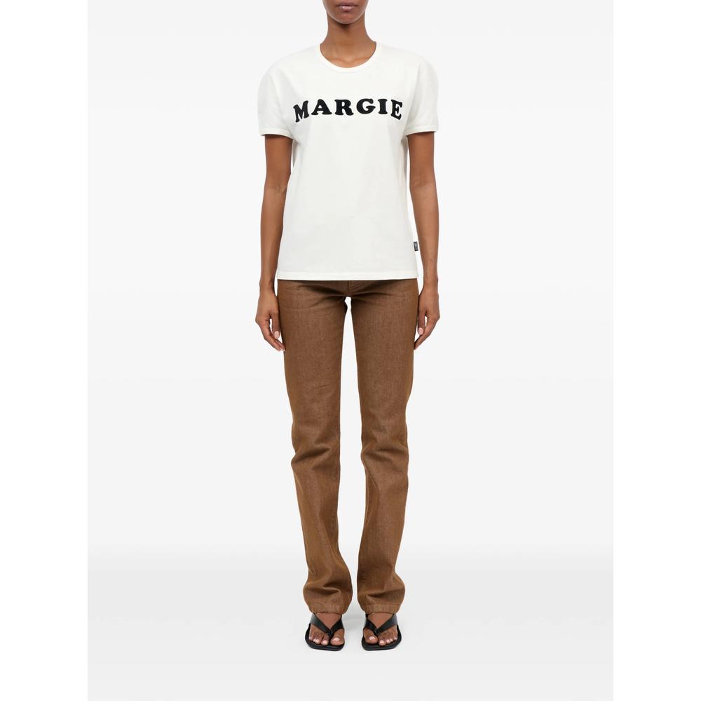 Maison Margiela White Cotton Short Sleeve T-Shirt