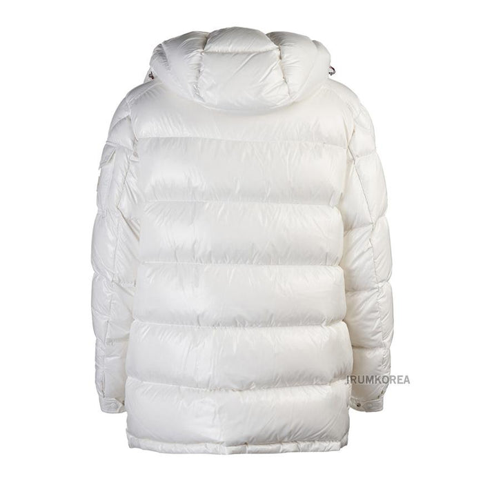 Moncler Alcézas Hooded Down Jacket White Men's