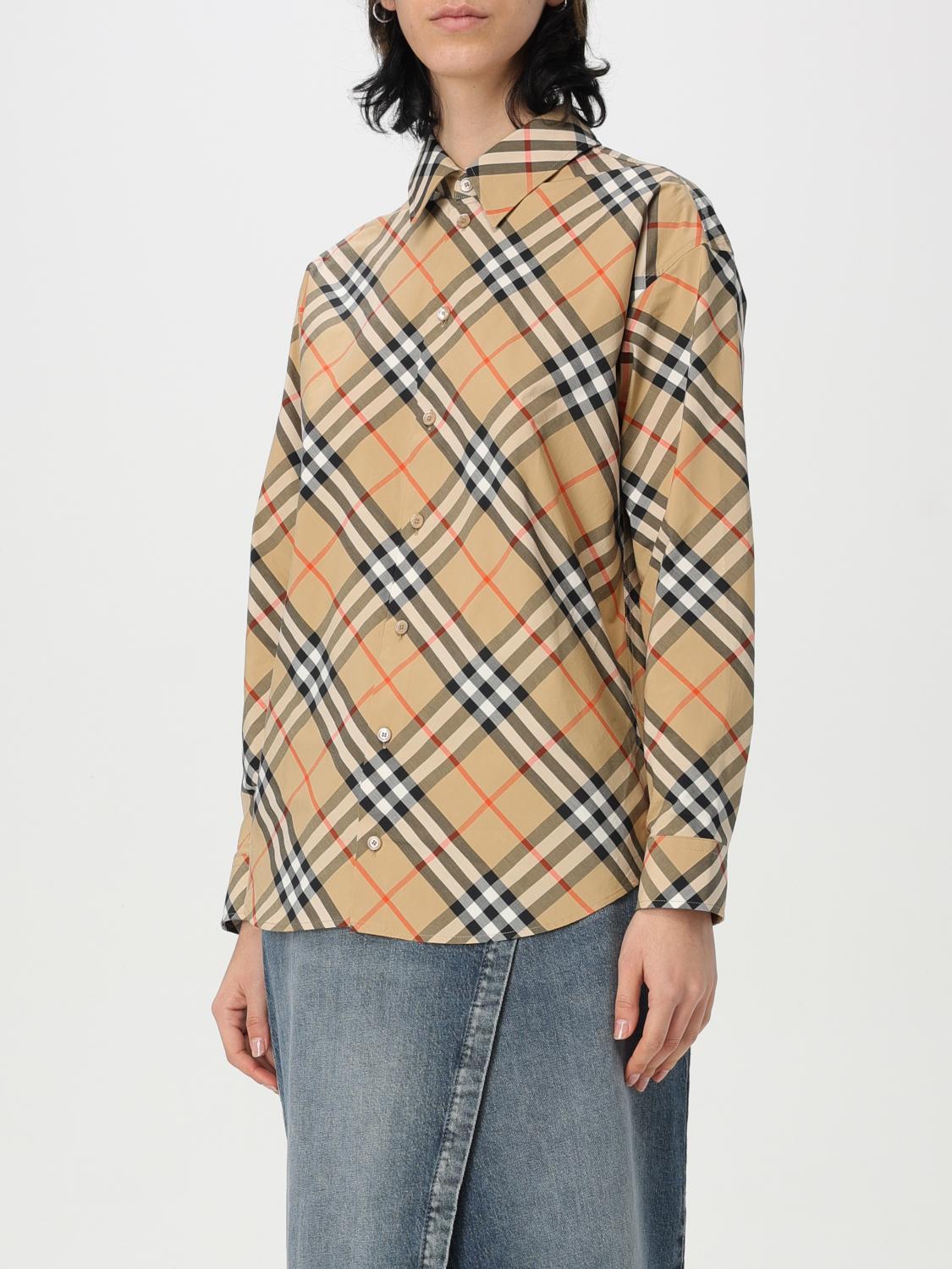 BURBERRY Long Sleeve Button-Up Shirt