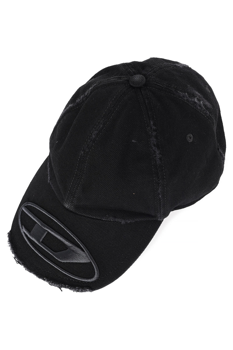 DIESEL Black CJARL Cap Unisex