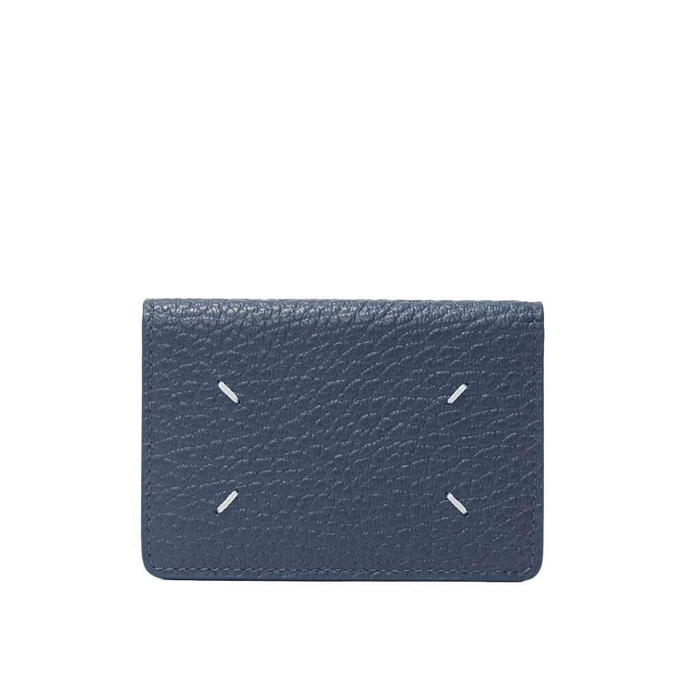 Maison Margiela Signature Stitch Leather Fold Card Holder