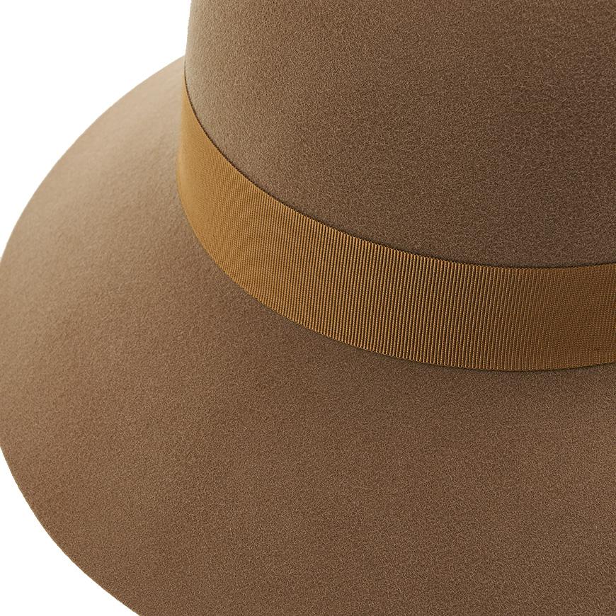 HELEN KAMINSKI Women’s Bellary Cloche Hat FW24 HAT51843 CAMEL