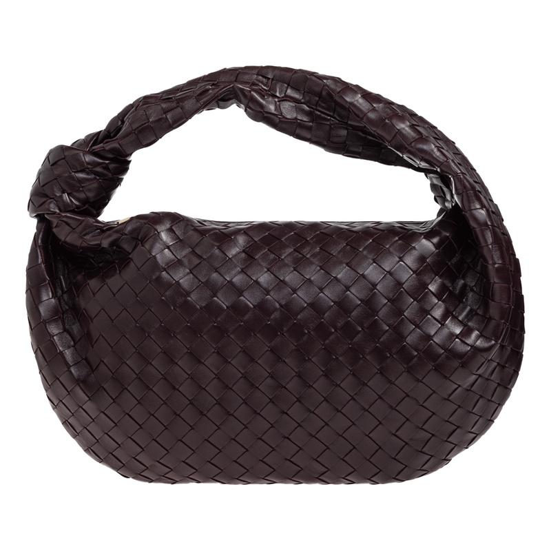 Bottega Veneta Classic Jodie Leather Tote Bag Brown