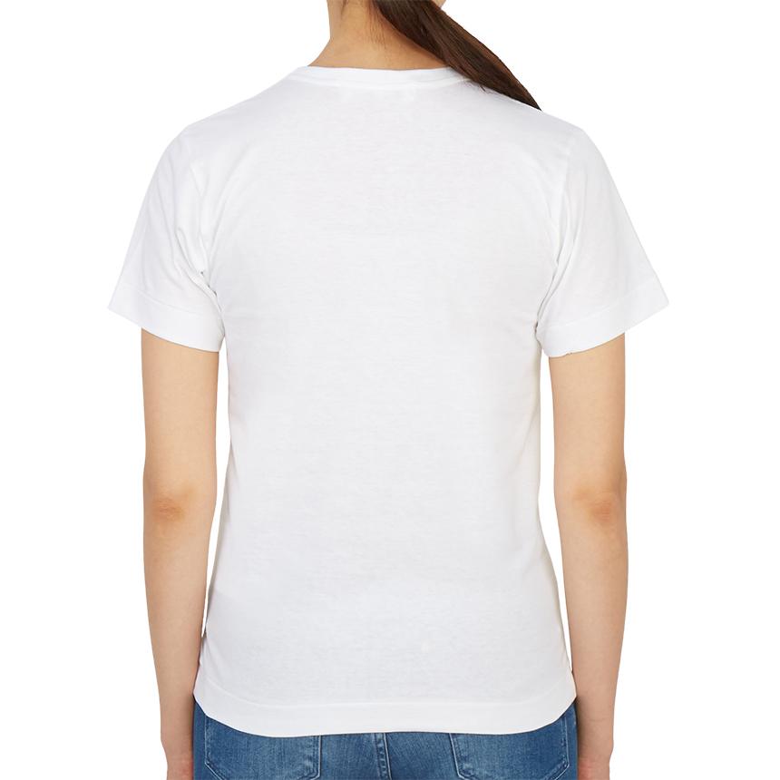 Comme des Garcons Red Heart Patch Short Sleeve T-Shirt Unisex AZ T105 051 3