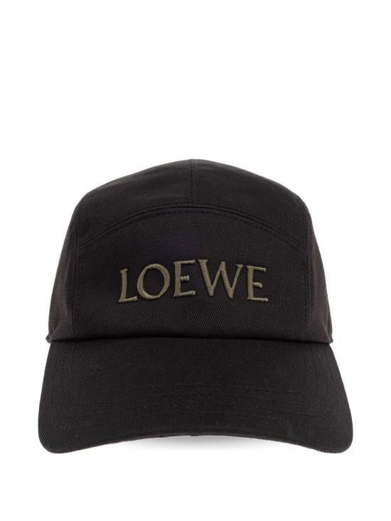 LOEWE Black Cotton Camp Cap K820358X931100