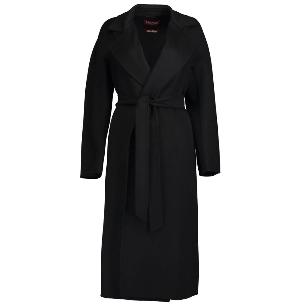 Max Mara CLES Wool Coat Black 2360110137 007