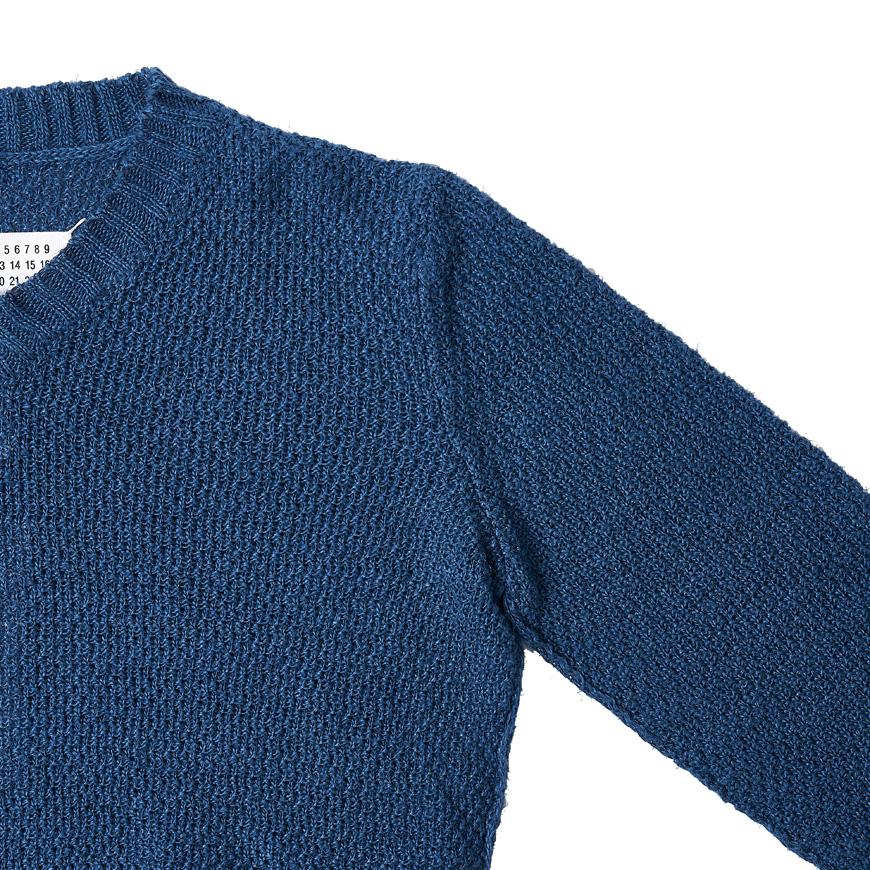 Maison Margiela Women’s Boucle Crewneck Sweater