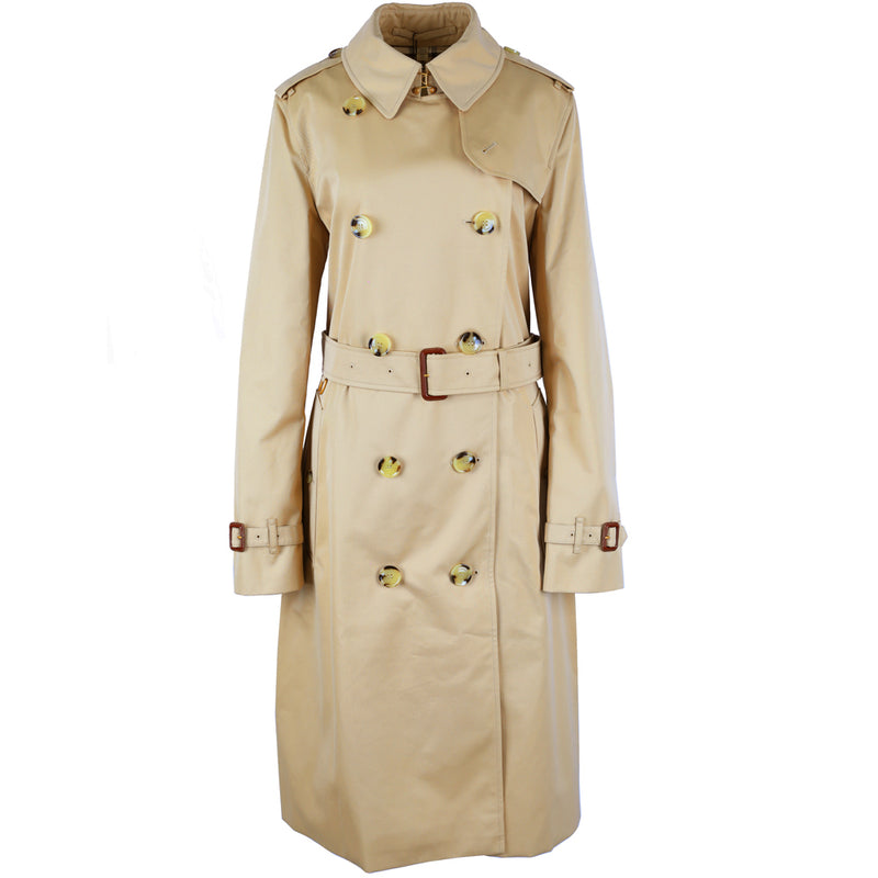 BURBERRY Kensington Trench Coat Honey Color Women’s Coat